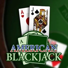 American Blackjack logo by Habanero at Spinjo Casino