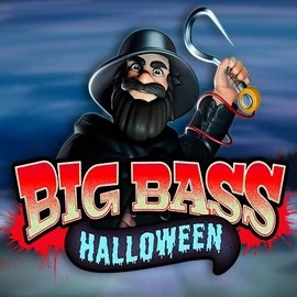 Big Bass Halloween slot logo by Pragmatic Play at Spinjo Casino