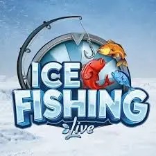 Live Casino logo of Ice Fishing Live from Evolution at Spinjo Casino