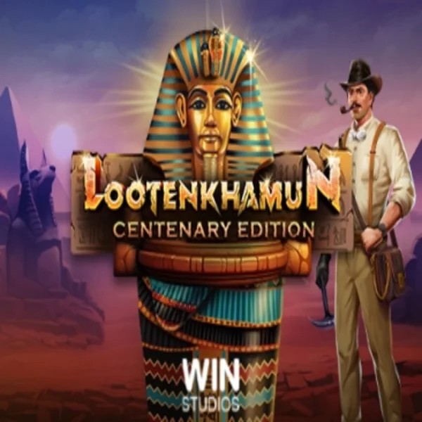 Loot'en Khamun the Dead Sea Scrolls logo by Win Studios Spinjo Casino
