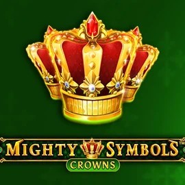 Mighty Symbols Crowns slot visual from Wazdan available on spinjoau.com