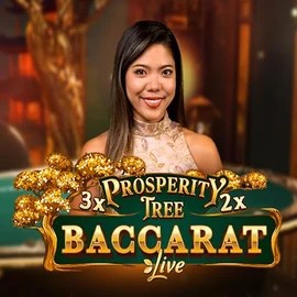Prosperity Tree Baccarat game by Evolution – logo hosted on Spinjo Casino