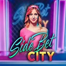Side Bet City logo by Evolution at Spinjo Casino