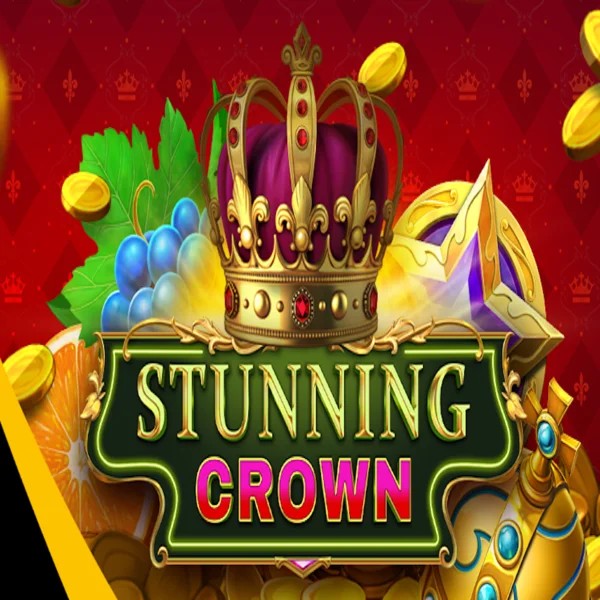 Stunning Crown by BF Games, showcased at spinjoau.com – game logo