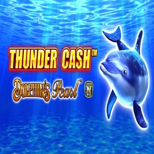 Thunder Cash Dolphins Pearl logo – Slots by Novomatic at Spinjo Casino