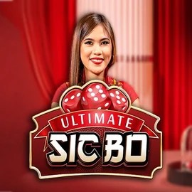 Ultimate Sic Bo slot icon by Ezugi, available at Spinjo Casino